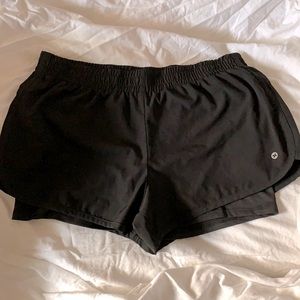 Women’s workout shorts, size XL, X-Dry